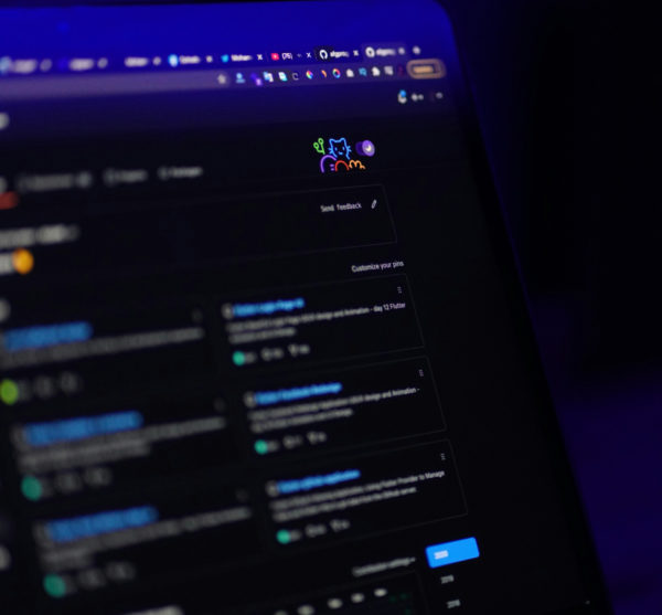 dark mode laptop