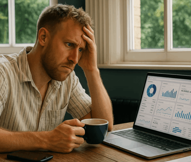 Frazzled-marketer