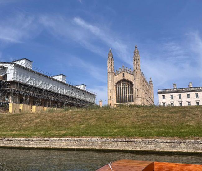 Granite 5 team punting in Cambridge Granite 5 team punting in Cambridge