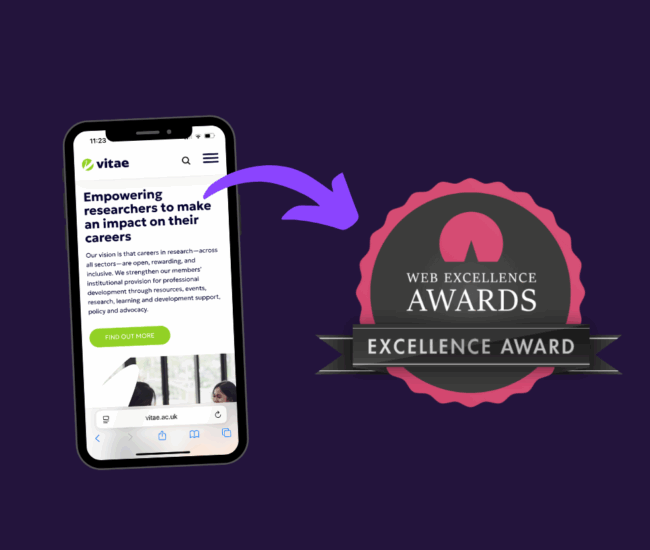 Web excellence award winners
