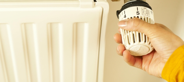 Thermostat on radiator